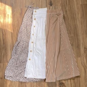 High waisted skirt bundle